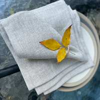 Fall Linen napkins Natural non-dyed Custom order napkins, Cloth napkins set, Fabric napkins wedding bulk, Table linens
