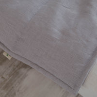 HEMP Linen blanket organic Hemp fiber filling in Natural Linen Fabric Full Twin Queen custom size cozy organic quilted blanket