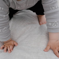 Round thick Organic Play Mat Crawling mat filled HEMP Fiber filler in non-dyed cotton fabric for playpen Nursery padded