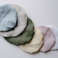 Hemp Linen Bowl Covers Hemp Linen fabric container covers