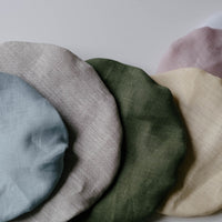 Hemp Linen Bowl Covers Hemp Linen fabric container covers