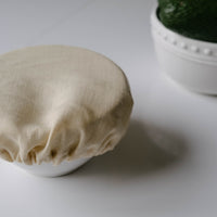 Hemp Linen Bowl Covers Hemp Linen fabric container covers