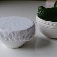Hemp Linen Bowl Covers Hemp Linen fabric container covers