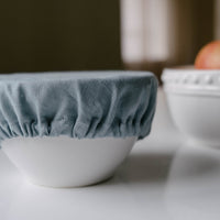 Hemp Linen Bowl Covers Hemp Linen fabric container covers