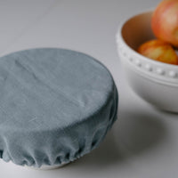 Hemp Linen Bowl Covers Hemp Linen fabric container covers
