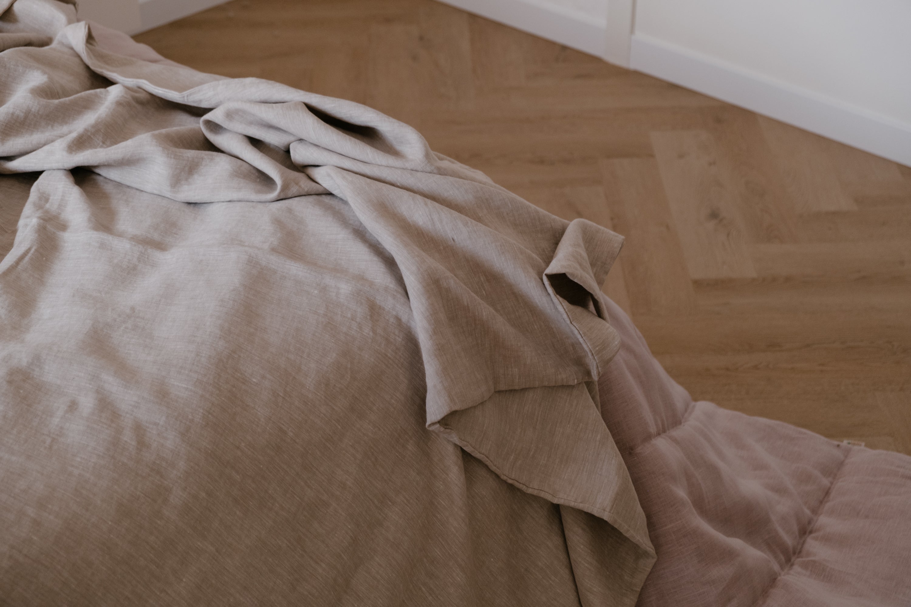 Linen Duvet Cover with zipper Natural Washed 100% Linen Fabric Full Queen King Custom Size