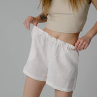 Linen Women's Underwear for sleeping and home relax Natural Underpants Underwear for women