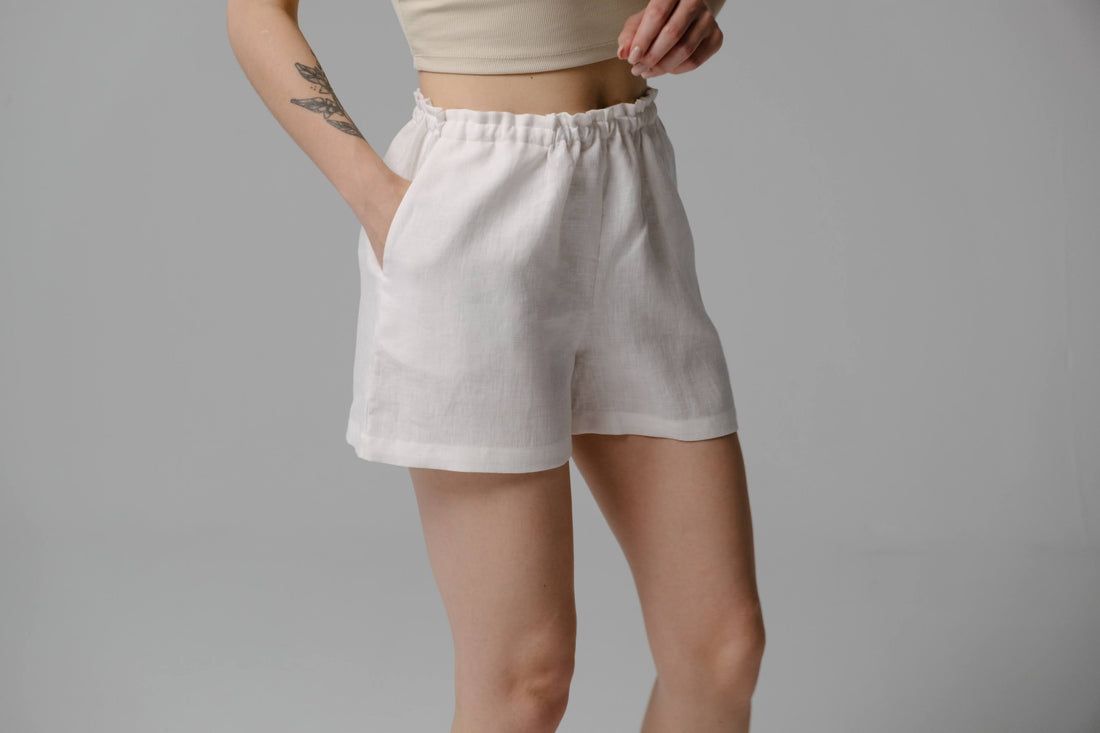 Linen Underpants Underwear for women Natural Women's Underwear for sleeping