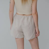 Linen Women's Underwear for sleeping and home relax Natural Underpants Underwear for women