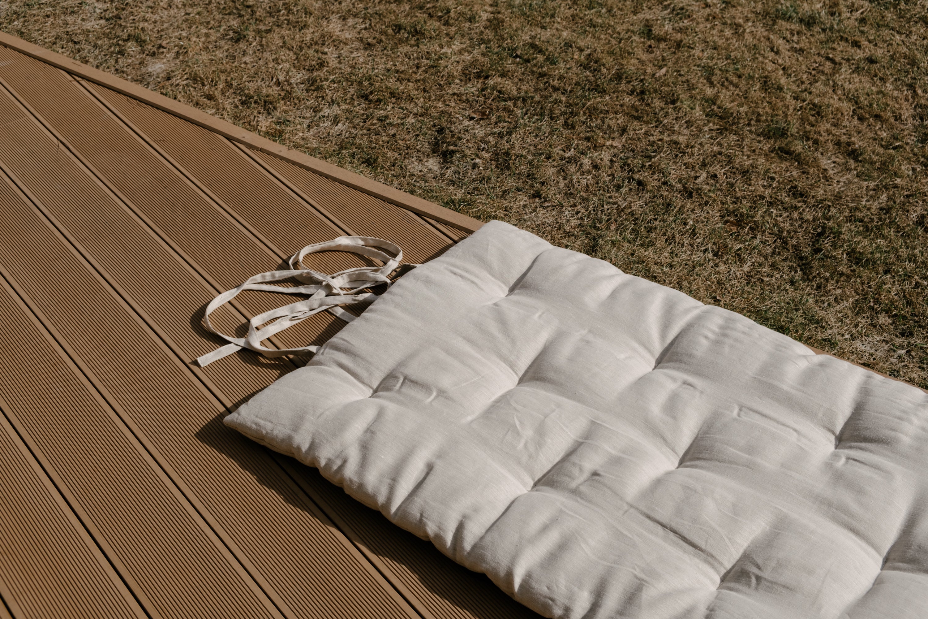 HEMP Linen Topper Protector 1.2” (3 cm) thick filled organic hemp fiber filler Shikibuton Mat in Linen fabric Custom Size Hand made