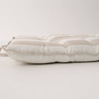 HEMP Linen Topper / Futon / Shikibuton Mat 3” thick filled organic hemp fiber filler in Linen fabric Custom Size Hand made