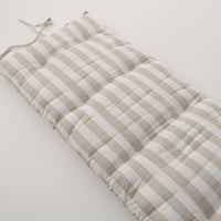 HEMP Linen Topper / Futon / Shikibuton Mat 3” thick filled organic hemp fiber filler in Linen fabric Custom Size Hand made