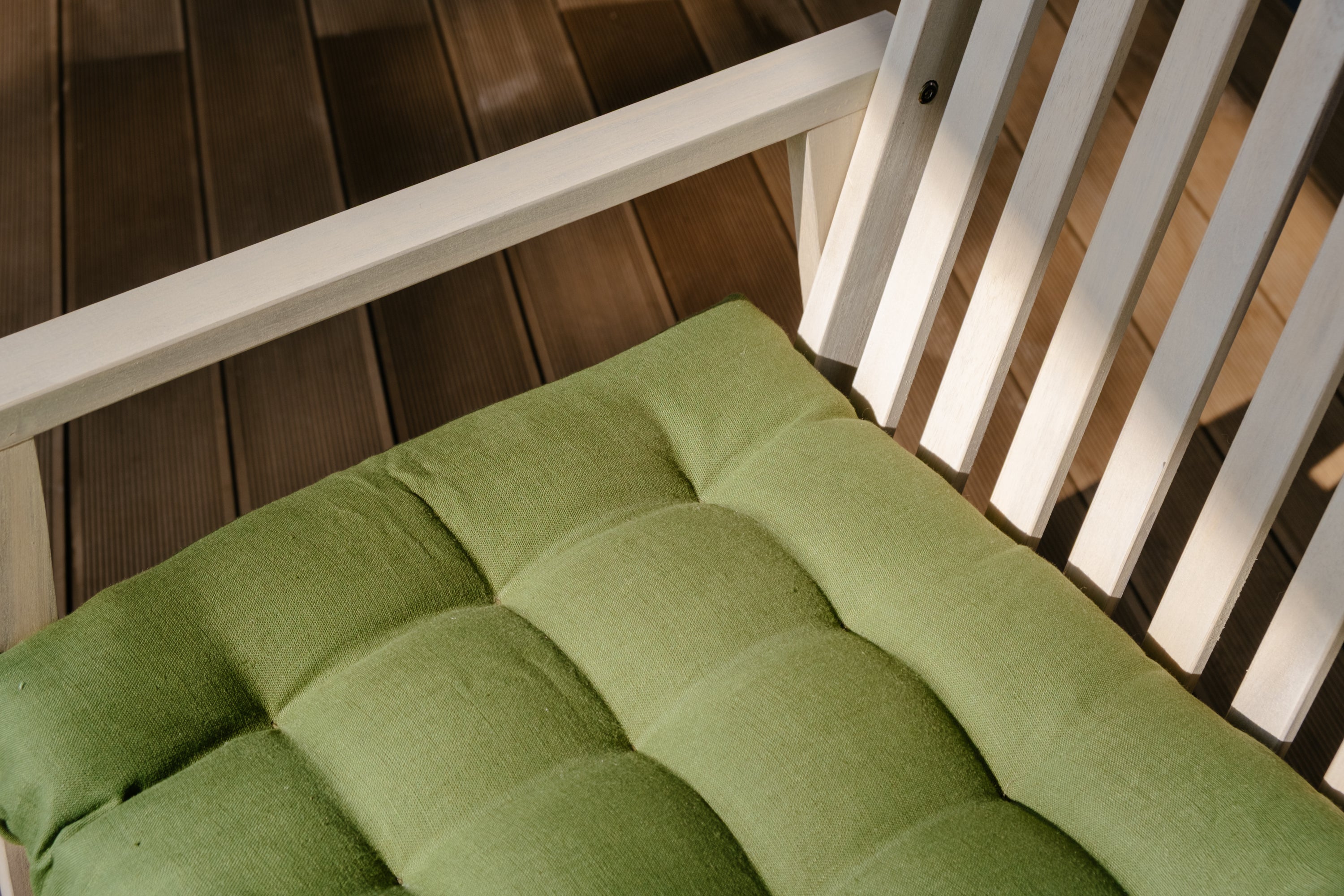 Hemp Garden Cushion field organic Hemp Fiber in Natural Linen fabric / Chair Pillow seat / Floor cushion