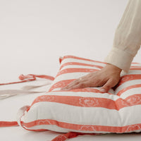 Organic Play mat Crawling mat filled HEMP Fiber in linen fabric playpen Blanky padded