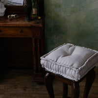 Custom Size Hemp Linen Cushions filled organic Hemp Fiber in Natural non-dyed Linen Fabric / Floor Cushion Pillow Seat Special size