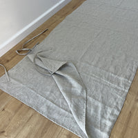 Linen Single Sleeping Bag Liner for Camping Hiking Hostel Travel non-dyed linen fabric custom made