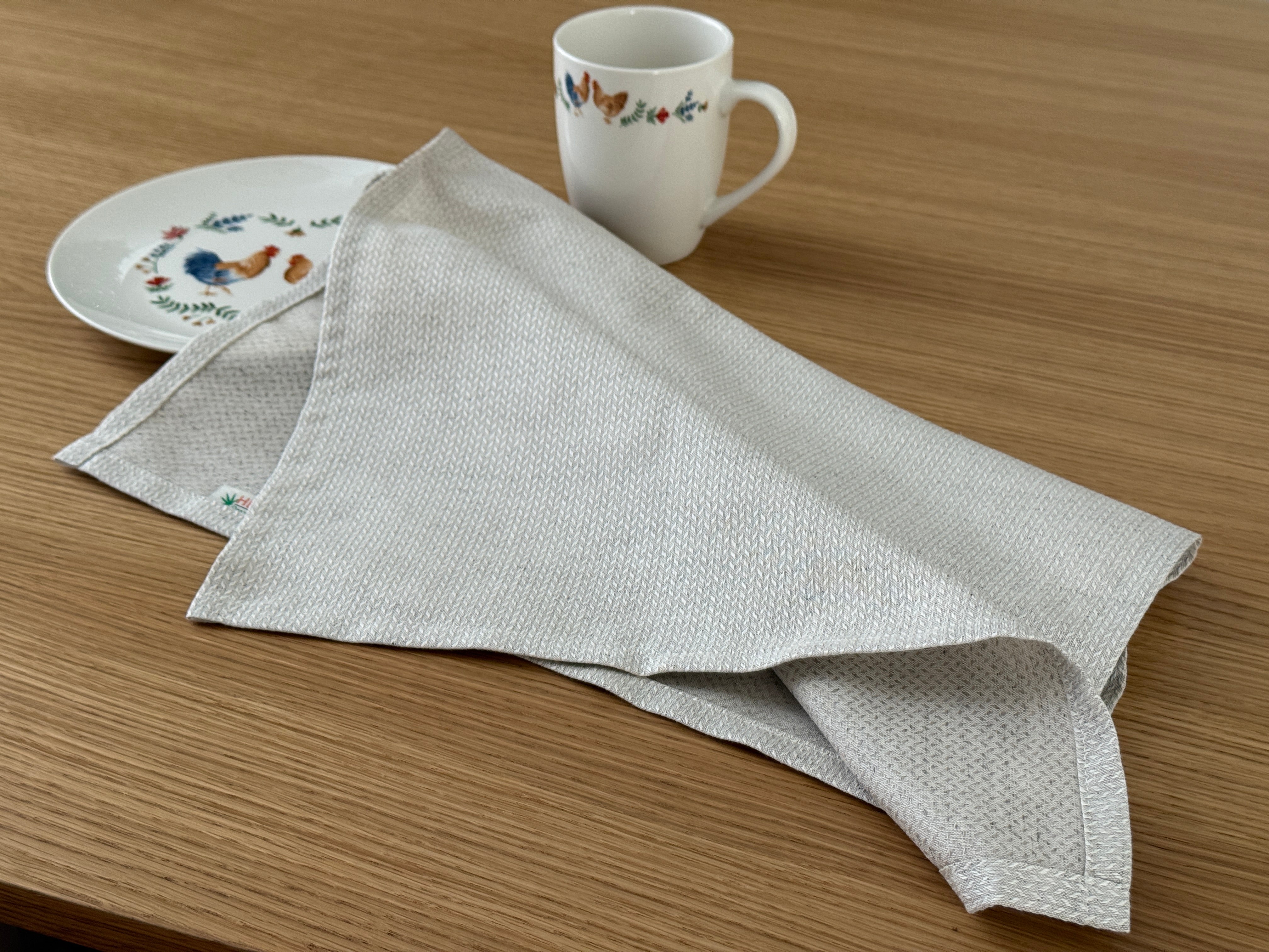 Hemp Kitchen Towel Hand Towel gift Country Side Sustainable hemp towel