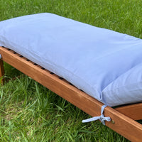 Unique Hemp Сushion for Sunbed with Natural Cotton Cover Sun Lounger Pool Pad Replacement Chair Garden Outdoor Filled organic Hemp fiber
