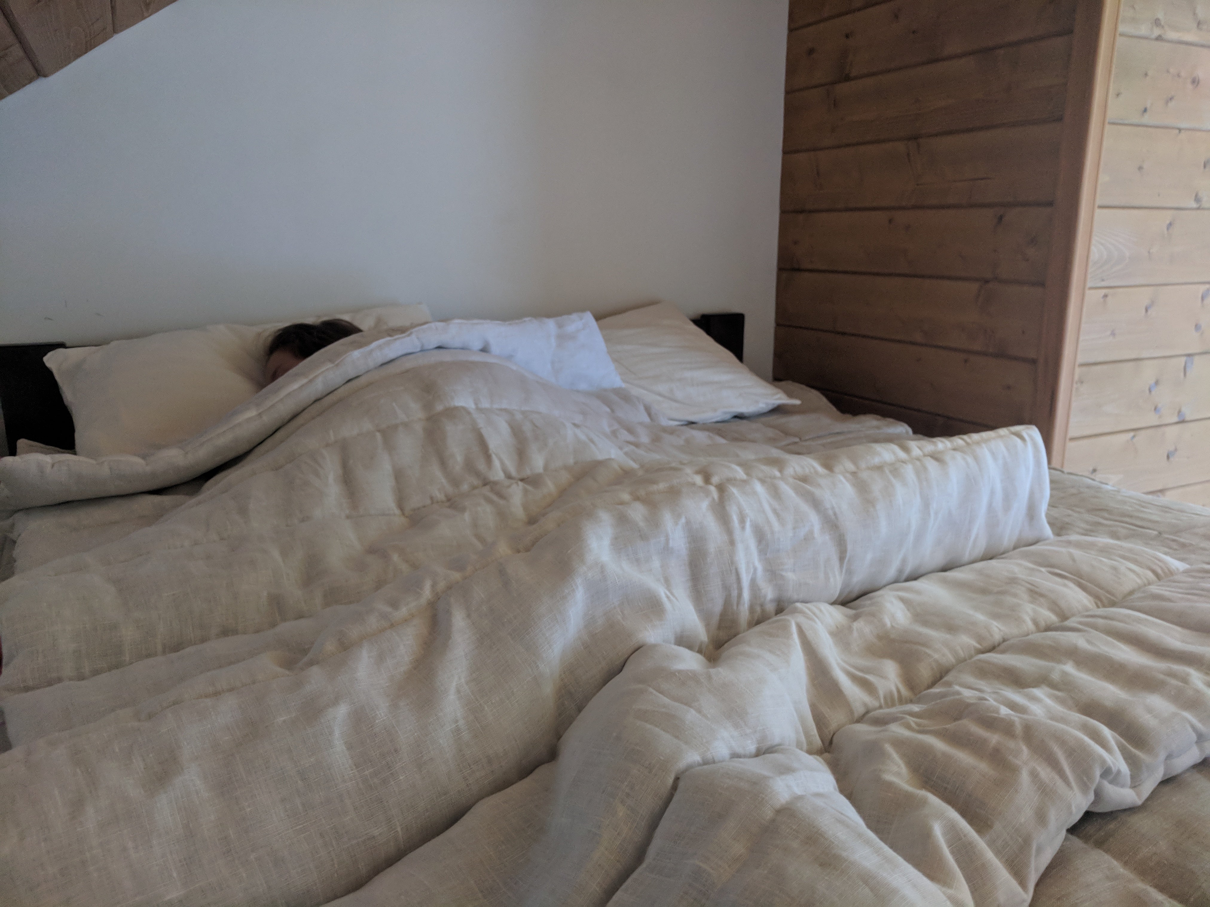 Hemp+Flax Baby 39" x 59" (100 x 150 cm) comforter blanket filled Organic HEMP FIBER in natural white linen fabric Crib blanket/Baby Bedding/Chemical Free