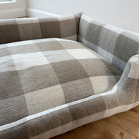 Organic HEMP pet bed in natural linen fabric filled organic HEMP Fiber - mat carpet - house for cats cots eco -friendly (Copy)