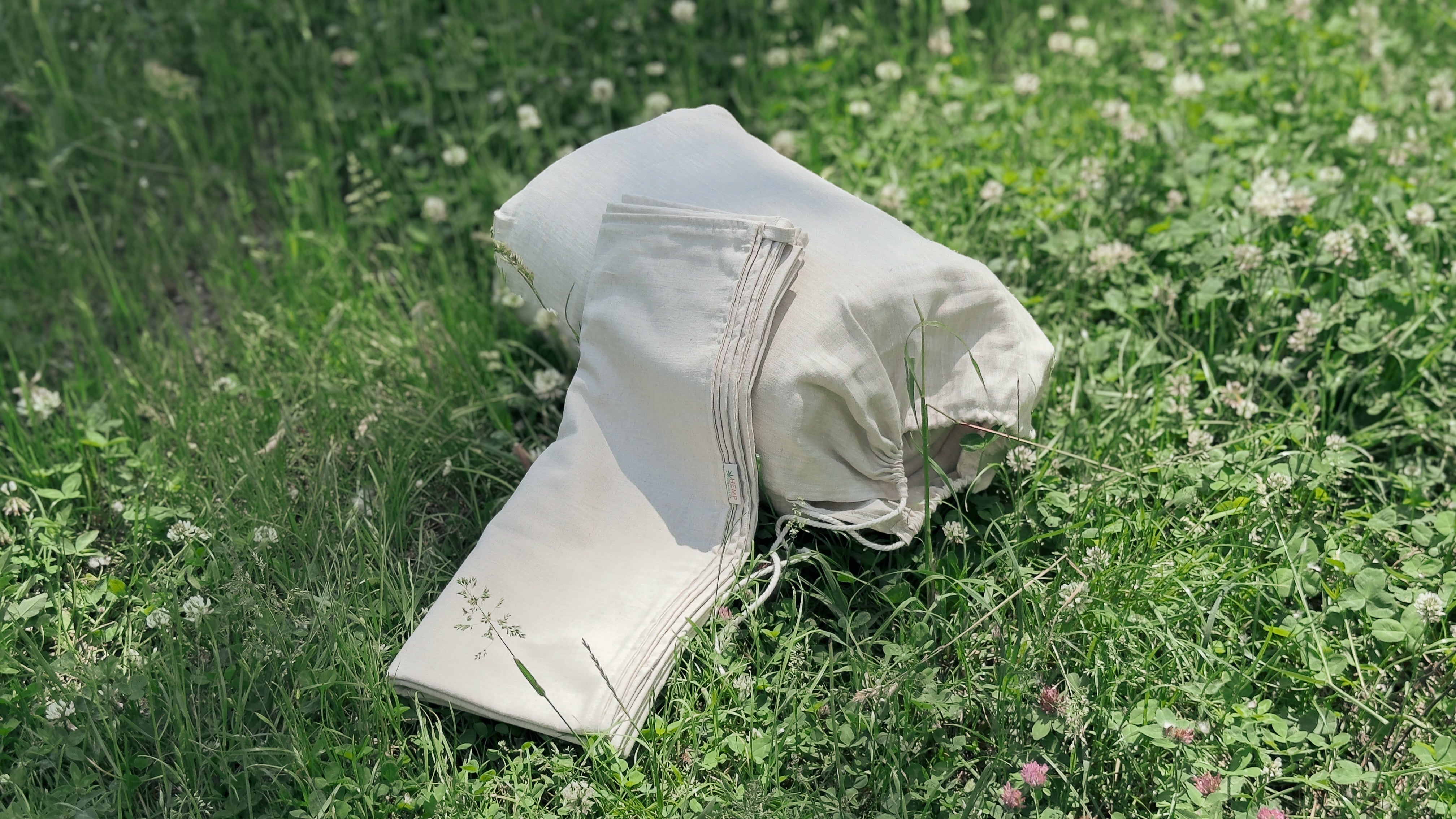 Linen Single Sleeping Bag Liner for Camping Hiking Hostel Travel non-dyed linen fabric custom made