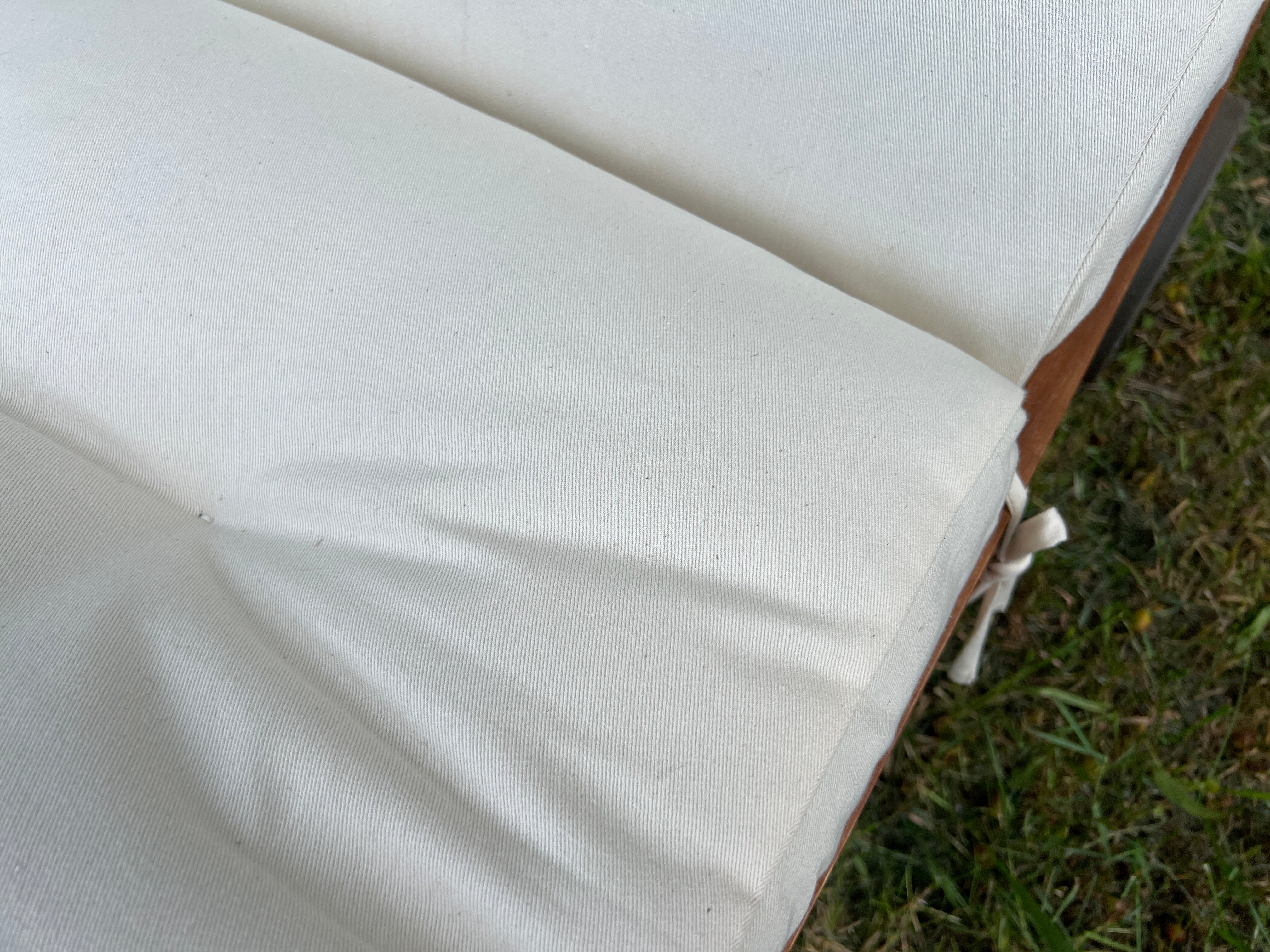 Unique Hemp Сushion for Sunbed with Natural Cotton Cover Sun Lounger Pool Pad Replacement Chair Garden Outdoor Filled organic Hemp fiber