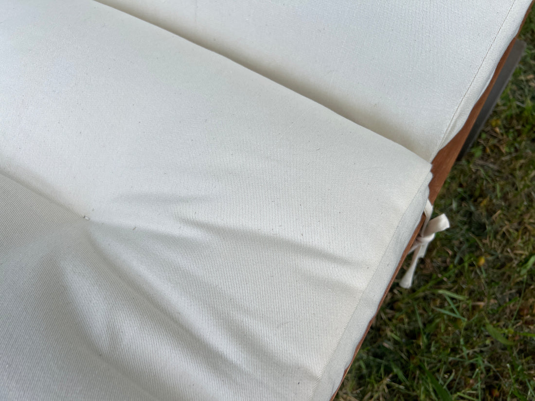 Unique Hemp Сushion for Sunbed with Natural Cotton Cover Sun Lounger Pool Pad Replacement Chair Garden Outdoor Filled organic Hemp fiber