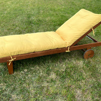 Unique Hemp Сushion for Sunbed with Natural Cotton Cover Sun Lounger Pool Pad Replacement Chair Garden Outdoor Filled organic Hemp fiber