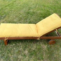 Unique Hemp Сushion for Sunbed with Natural Cotton Cover Sun Lounger Pool Pad Replacement Chair Garden Outdoor Filled organic Hemp fiber