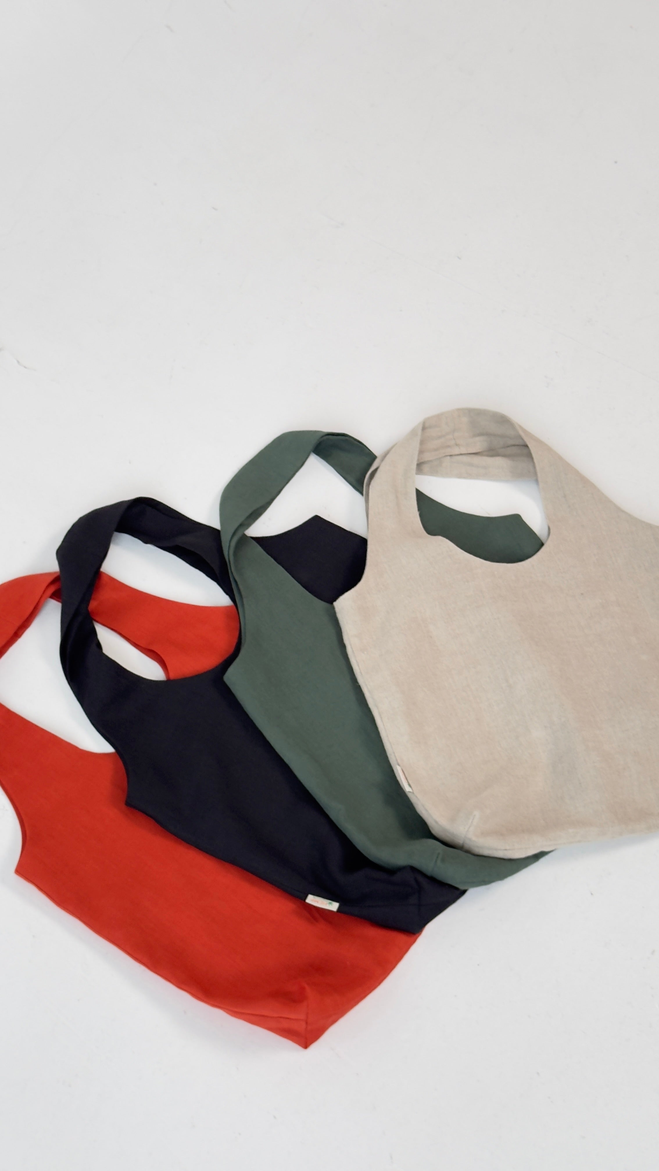 Linen Tote Bag Natural Linen Shopper with Pockets Hand made eco bag Farmer Eco Bag, Bech bag