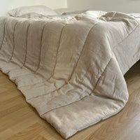 Warm Hemp Blanket HEMP duvet insert comforter HEMP natural non-dyed fabric filled organic Hemp fiber filler Custom size Twin Full Queen King