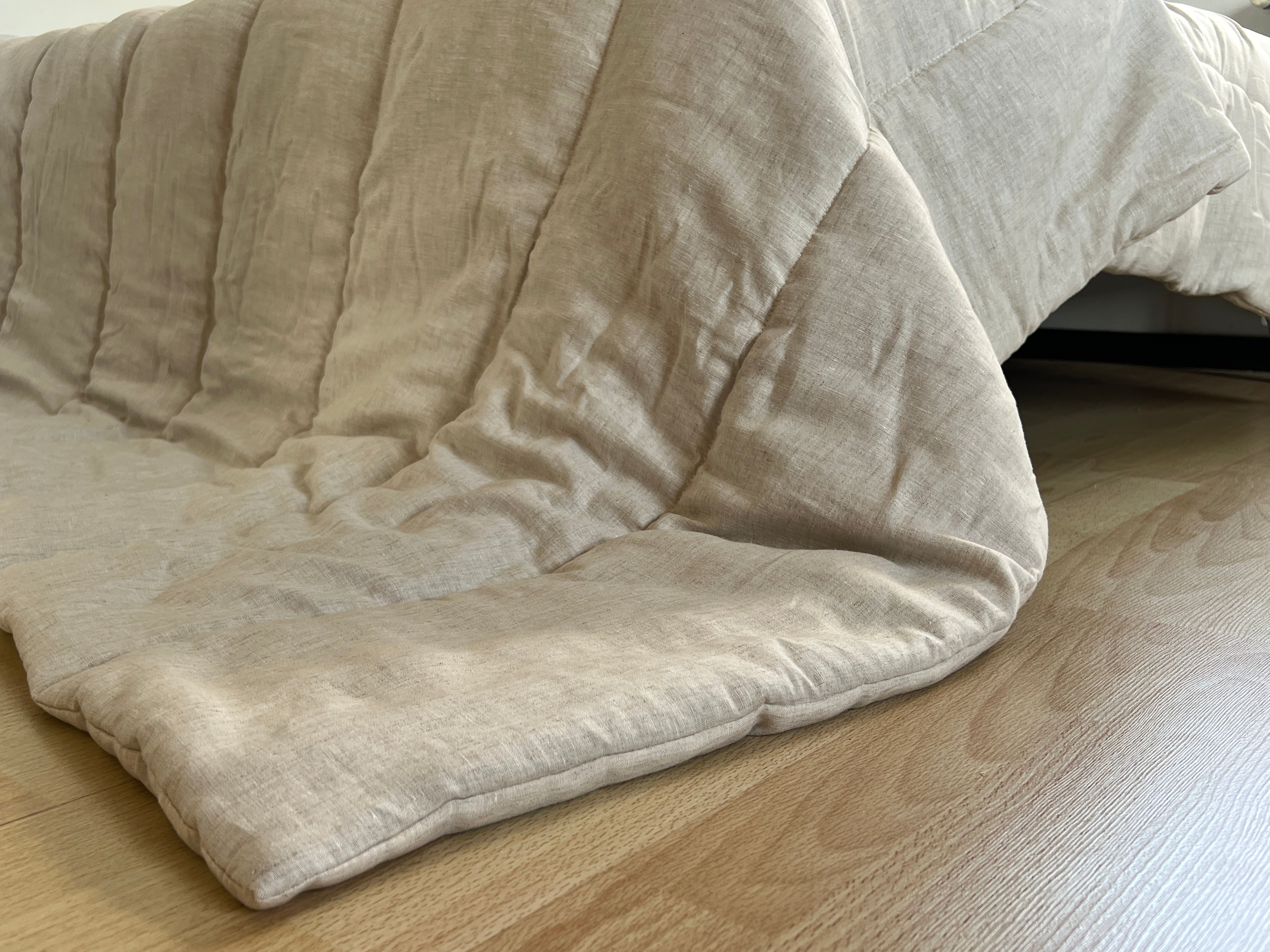 Warm Hemp Blanket HEMP duvet insert comforter HEMP natural non-dyed fabric filled organic Hemp fiber filler Custom size Twin Full Queen King