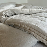 Warm Hemp Blanket HEMP duvet insert comforter HEMP natural non-dyed fabric filled organic Hemp fiber filler Custom size Twin Full Queen King