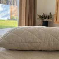 HEMP Pillow filled organic HEMP FIBER in Hemp fabric Hypoallergenic Bed Pillow Eco pillow
