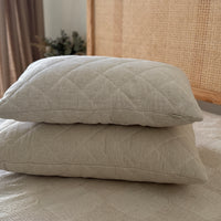 HEMP Pillow filled organic HEMP FIBER in Hemp fabric Hypoallergenic Bed Pillow Eco pillow