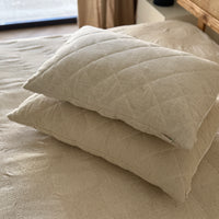 HEMP Pillow filled organic HEMP FIBER in Hemp fabric Hypoallergenic Bed Pillow Eco pillow