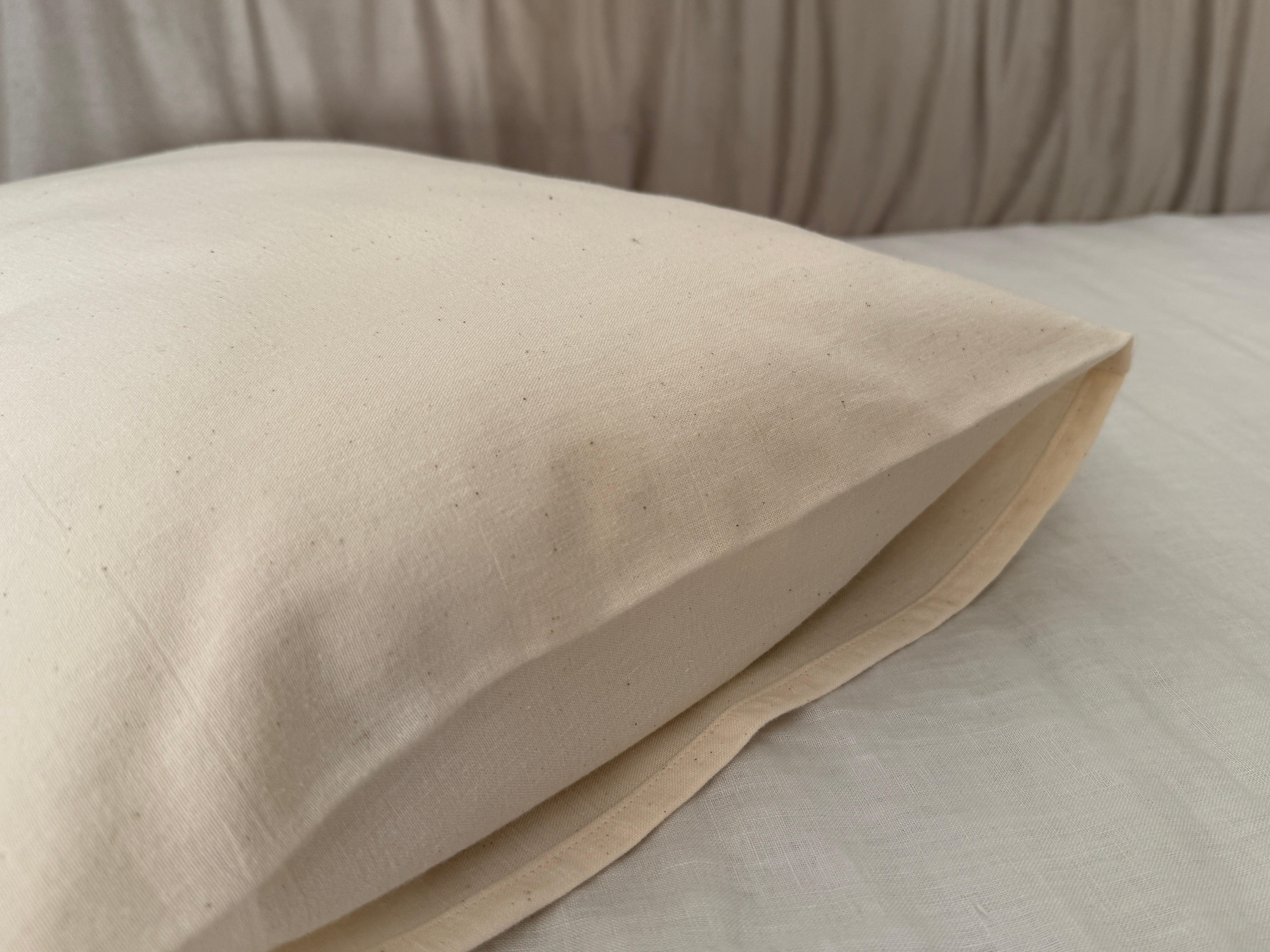 HEMP Pillow for a newborn baby filled organic HEMP FIBER in hemp fabric Hypoallergenic Bed Pillow /Eco pillow