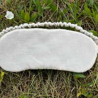 Organic Hemp Eye Mask Meditation Eye Mask Sleep Mask Natural Hemp Fiber Filling Hemp Fabric