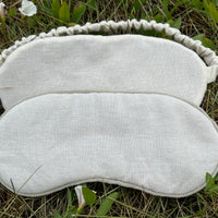 Organic Hemp Eye Mask Meditation Eye Mask Sleep Mask Natural Hemp Fiber Filling Hemp Fabric