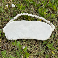 Organic Hemp Eye Mask Meditation Eye Mask Sleep Mask Natural Hemp Fiber Filling Hemp Fabric