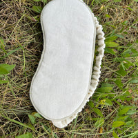 Organic Hemp Eye Mask Meditation Eye Mask Sleep Mask Natural Hemp Fiber Filling Hemp Fabric