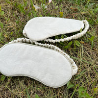 Organic Hemp Eye Mask Meditation Eye Mask Sleep Mask Natural Hemp Fiber Filling Hemp Fabric