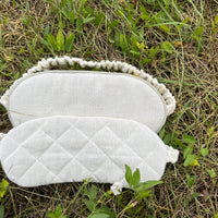 Organic Hemp Eye Mask Meditation Eye Mask Sleep Mask Natural Hemp Fiber Filling Hemp Fabric
