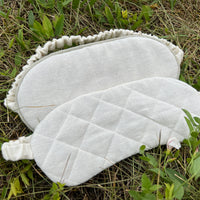 Organic Hemp Eye Mask Meditation Eye Mask Sleep Mask Natural Hemp Fiber Filling Hemp Fabric