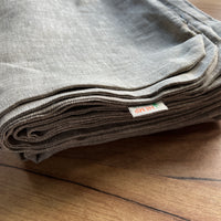 Natural Linen multi chamber cover/encasement undyed without filler buckwheat hulls