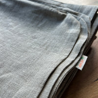 Natural Linen multi chamber cover/encasement undyed without filler buckwheat hulls