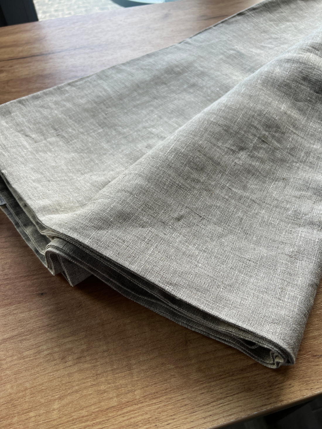 Natural Linen multi chamber cover/encasement undyed without filler buckwheat hulls