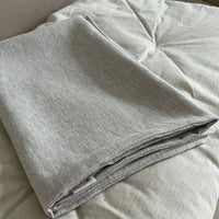 Natural Hemp Linen Play Mat with Linen Removable cover filled organic HEMP Fiber - cotton mat in non-dyed linen Nursery Baby Blanky padded