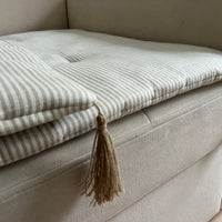 Hemp Linen Sofa Protector Cover Machine Washable Furniture Protectors Sofa & Couch Slipcovers Custom made sizes Sofa Topper for Dogs Cats