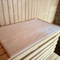 Hemp Natural Sauna Mat Linen Seating pads filled organic Hemp fiber filling in natural non-dyed linen fabric, Eco Friendly Sauna Accessories